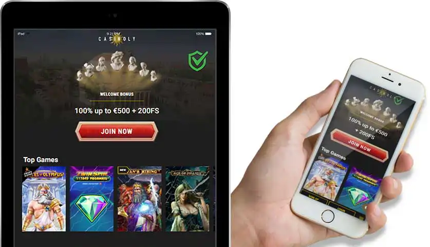 Casinoly App-Screenshot